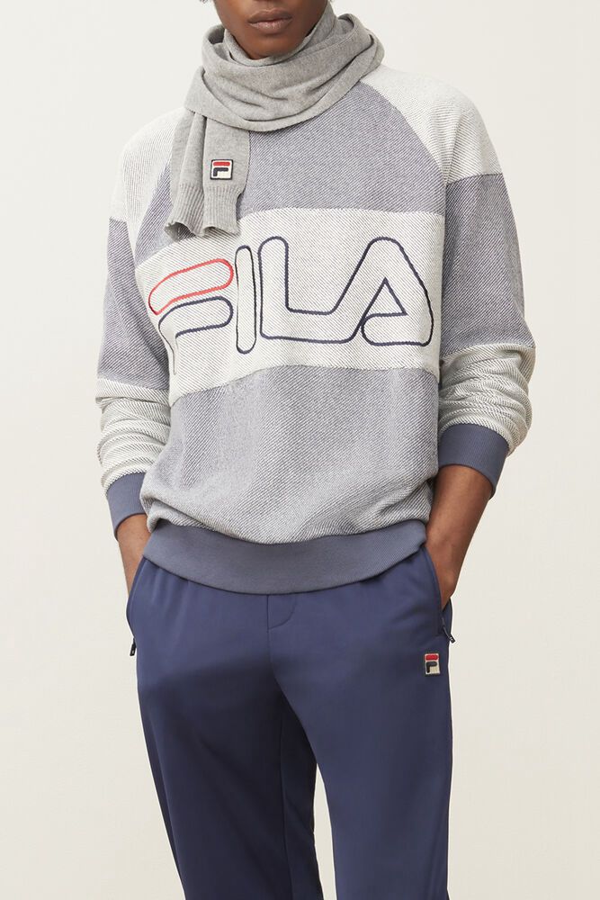 Fila Sweatshirt Herre Grå Cooper TYH-627185